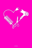 Notebook: Notizbuch Friseur,Friseurin in Ausbildung. Geschenk Geselle Meister. 120 Seiten ca. DIN A 5 leer 1692974025 Book Cover
