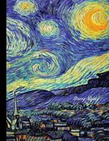 Starry Night: Composition Book Wide Ruled Paper, Notebook for school, Journal for girls, boys, students, teachers, class and office stationary (Vincent Van Gogh) 1726422232 Book Cover