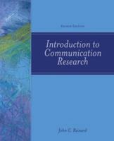 Introduction to Communication Research 0072862955 Book Cover