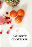 Favorite Cookbook: My Favorite Recipes,Journal and Organizer,120 Page 1658749375 Book Cover
