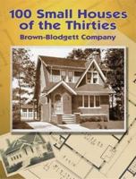 100 Small Houses of the Thirties 0486441318 Book Cover