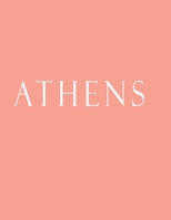 Athens: Decorative Book to Stack Together on Coffee Tables, Bookshelves and Interior Design | Add Bookish Charm Decor to Your Home | Stack Deco Books ... Your unique Fashion Design style | Athens 1694437140 Book Cover