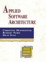 Applied Software Architecture (Addison-Wesley Object Technology Series) 0201325713 Book Cover