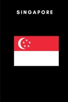 Singapore: Country Flag A5 Notebook to write in with 120 pages 1698368488 Book Cover