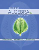 Beginning Algebra: A Guided Approach 1435462475 Book Cover