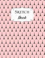 Sketch Book: Paris Sketchbook Scetchpad for Drawing or Doodling Notebook Pad for Creative Artists #5 Pink Eiffel Tower 1073674525 Book Cover