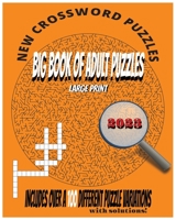 Big Book of Adult Crossword Puzzles B0BQ9HN8W5 Book Cover