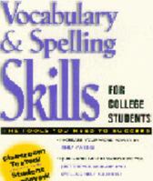 Vocabulary and Spelling Skills for College Students (Learningexpress Basic Skills for College Students) 0130802557 Book Cover