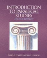Introduction to Paralegal Studies 0827383398 Book Cover