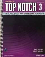 TOP NOTCH 3 TE AND LESSON PLAN 0133819183 Book Cover