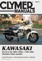 Clymer Kawasaki Kz, ZX, & Zn 1000-1100cc, 1981-2002: Includes Z1000 P Series Police Models 0892878789 Book Cover