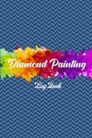 Log Book for Diamond Painting: [Deluxe Edition with Space for Photos] Crystal Butterfly Design 1661591728 Book Cover