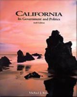 California, Its Government and Politics 0534084362 Book Cover