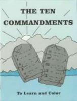 The Ten Commandments Coloring Book 0739903152 Book Cover