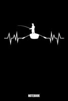 Notebook: Fishing Bodybuilding Notizbuch f�r das Fitnessstudio I Workout Log Book Gewichtheben I Track your Progress Kraftsteigerung Cardio und Kraft A5 Paperback 110 Seiten Fitness Notizen Workout Bu 1687263833 Book Cover