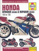 Honda VFR400 and RVF400 V-fours, 1989-97 (Haynes Service and Repair Manuals) 185960496X Book Cover