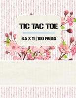 Tic Tac Toe: Tic Tac Toe Notebook, 100 Pages, Soft Matte Cover, 8.5 x 11 1698878257 Book Cover