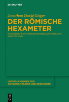 Der R�mische Hexamater: Statistische Untersuchungen Zur Epischen Verstechnik 3110698919 Book Cover