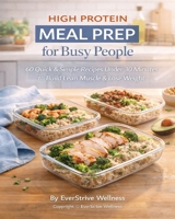 High Protein Meal Prep for Busy People (EverStrive Self Improvement) B0GJLKGY9N Book Cover