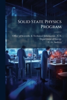 Solid State Physics Program 1288822065 Book Cover