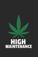 Marihuana Weed Notizbuch: Marihuana Weed Notizbuch f�r Liebhaber / Notizheft / Notizblock A5 (6x9in) Dotted Notebook / Punkteraster / 120 gepunktete Seiten 1679149997 Book Cover