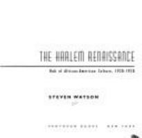 The Harlem Renaissance: Hub of African-American Culture, 1920-1930 (Circles of the Twentieth Century Series , No 1) 0679758895 Book Cover
