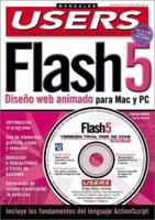 Macromedia Flash 5 Manual del Usuario con CD-ROM: Manuales Users, en Espanol / Spanish (Manuales Users; Tu Puerta de Acceso Al Mundo Digital) 9875260959 Book Cover