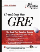 Cracking the GRE with CD-ROM, 2001 Edition 0375756264 Book Cover
