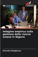Indagine empirica sulla gestione delle risorse umane in Nigeria 6206202623 Book Cover