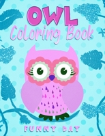 Owl coloring book B0939V81FF Book Cover