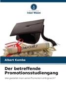 Der betreffende Promotionsstudiengang (German Edition) 6630018109 Book Cover