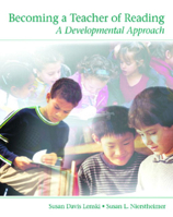 Becoming a Teacher of Reading: A Developmental Approach 0130608572 Book Cover