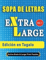 Sopa de Letras - Edición en Tagalo B08FP7QBPH Book Cover
