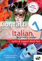 Contatti 1 Italian Beginner's Course 3rd Edition: Audio and Support Book Pack 1444133179 Book Cover