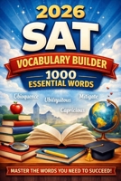 2026 SAT Vocabulary Builder 1000 essential words (Master the SAT: Complete Prep Series) B0GSH755YH Book Cover
