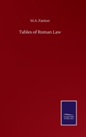 Tables of Roman Law 0342486551 Book Cover