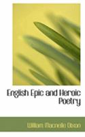 English Epic and Heroic Poetry (Channels of English Literature:No.2) 1016654065 Book Cover