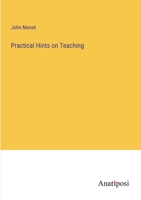 Practical Hints on Teaching 3382152762 Book Cover