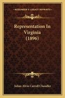 Representation In Virginia 0548844690 Book Cover