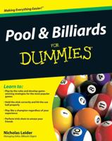 Pool & Billiards for Dummies 0470565535 Book Cover
