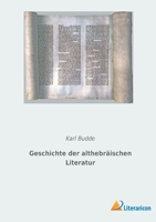 Geschichte der althebr�ischen Literatur 3965065254 Book Cover