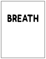 Breath: Black and white Decorative Book | Perfect for Coffee Tables, End Tables, Bookshelves, Interior Design & Home Staging Add Bookish Style to Your Home| Breath 1699741778 Book Cover