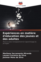 Expériences en matière d'éducation des jeunes et des adultes 6207333799 Book Cover