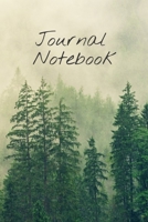 Journal Notebook : Hiking Journal Notebook, Camping Notebook Journal, Nature Forest Trees, 6 X 9 120 Pages, 1713076497 Book Cover