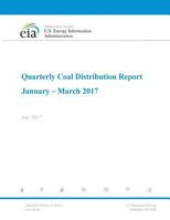 Quarterly Coal Distribution Report January - March 2017 1548682276 Book Cover
