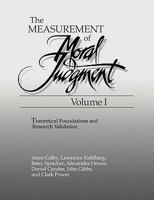 The Measurement of Moral Judgment 0521169100 Book Cover