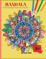 Mandala colouring book: This Mandala Colouring Book is a perfect gift for boys and girls null Book Cover