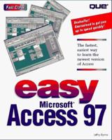 Easy Microsoft Access 97 0789718227 Book Cover