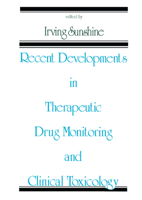Recent Developments in Therapeutic Drug Monitoring and Clinical Toxicology 0367402831 Book Cover