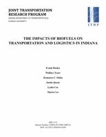 The Impacts of Biofuels on Transportation and Logistics in Indiana 1622600614 Book Cover